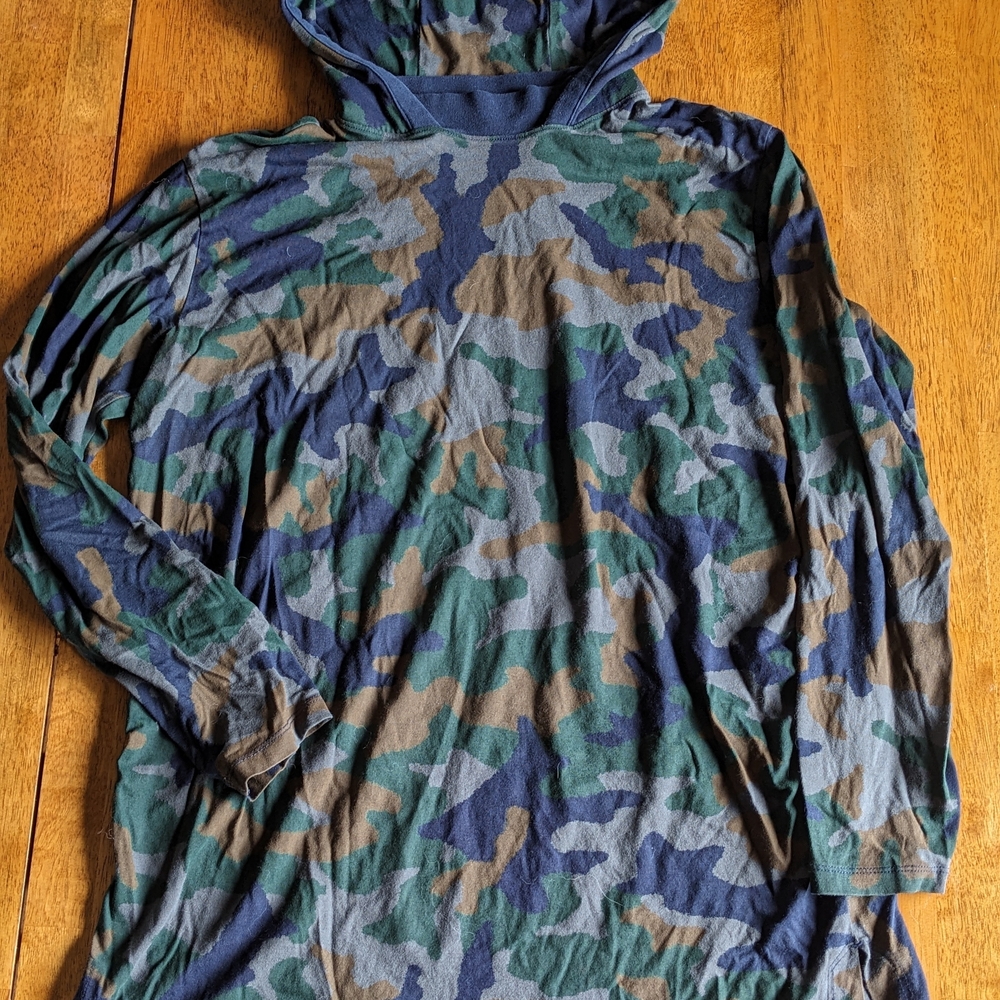 Camouflage Hooded Jacket